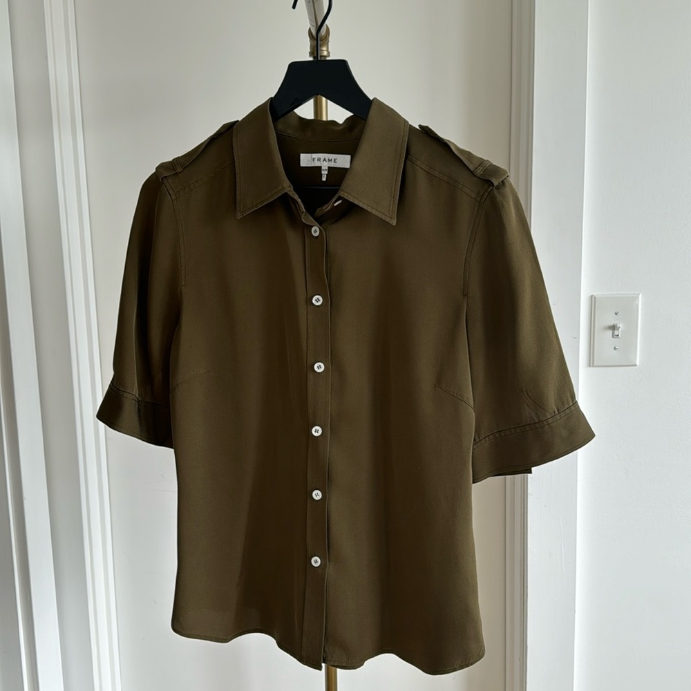 Frame Silk Shirt